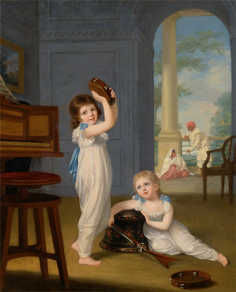 Arthur William Devis - Emily and George Mason - Google Art Project