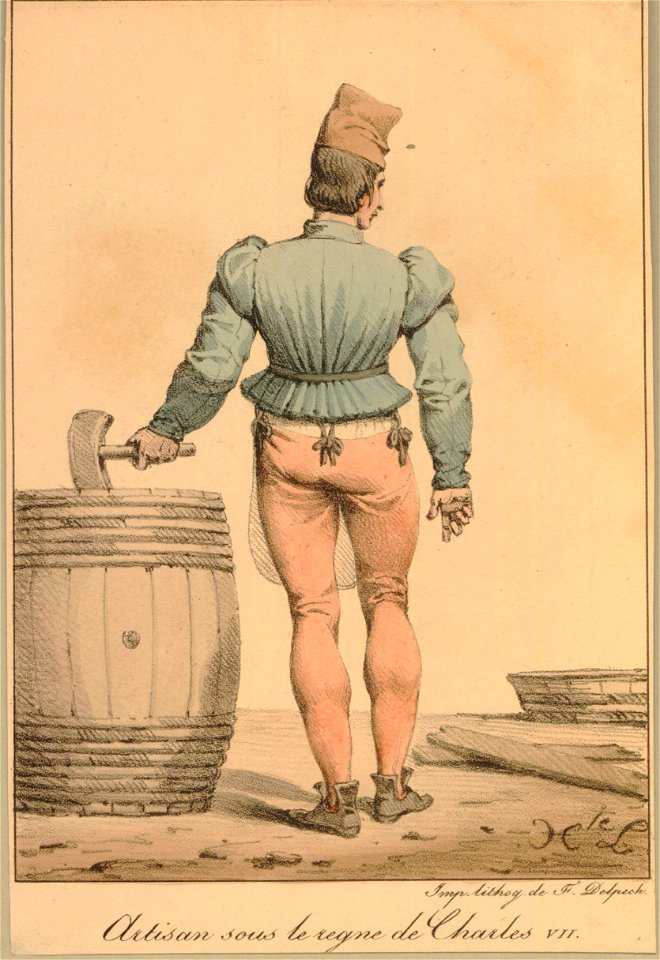 Artisan sous le regne de Charles VII (BM 1871,1209.1960)