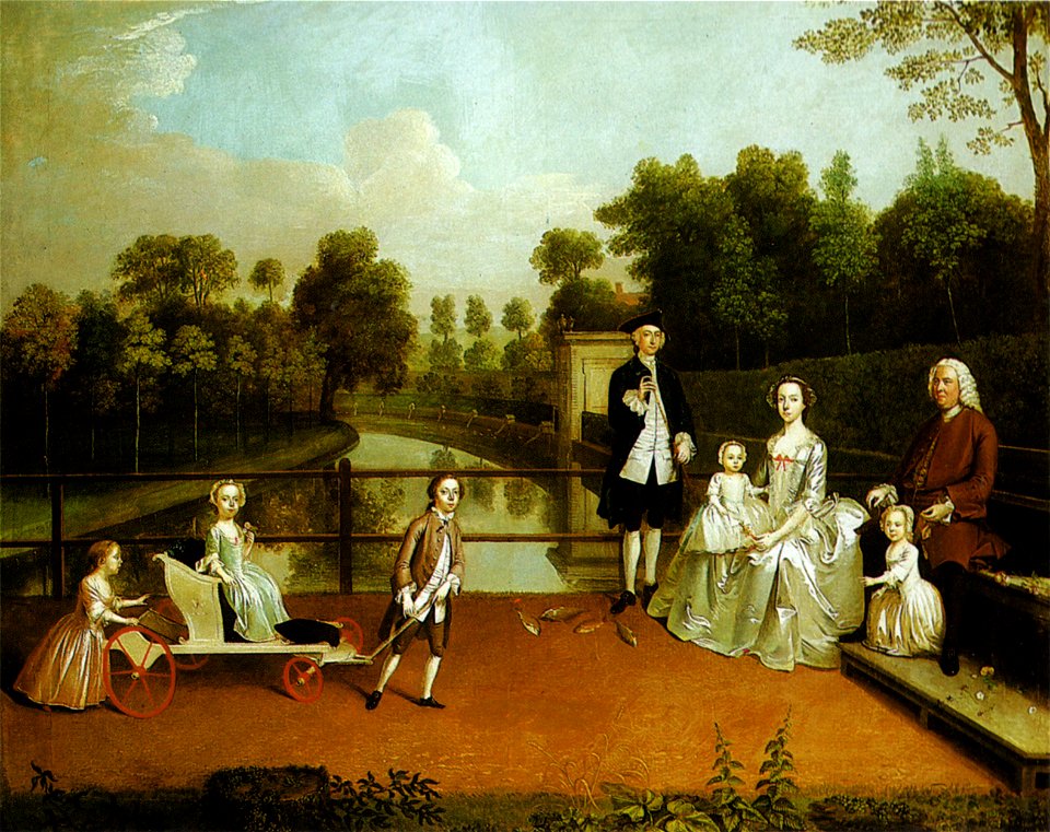 Arthus Devis Thomas Cave Family 1749