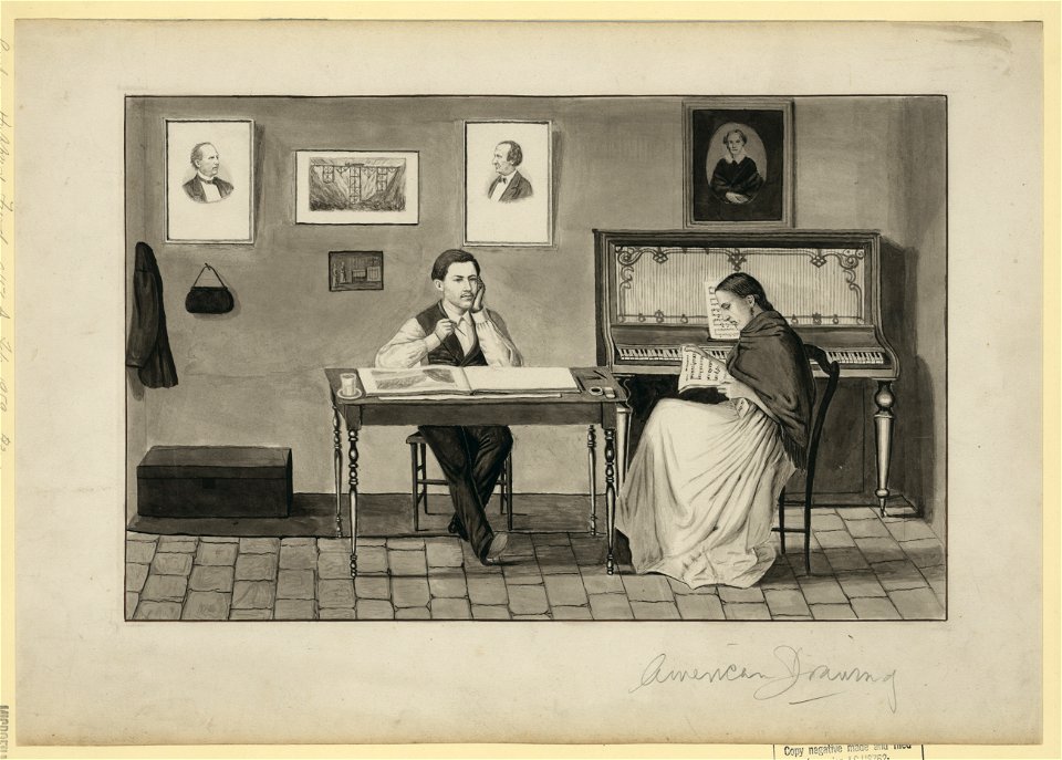 Artist and his wife LCCN2009630638
