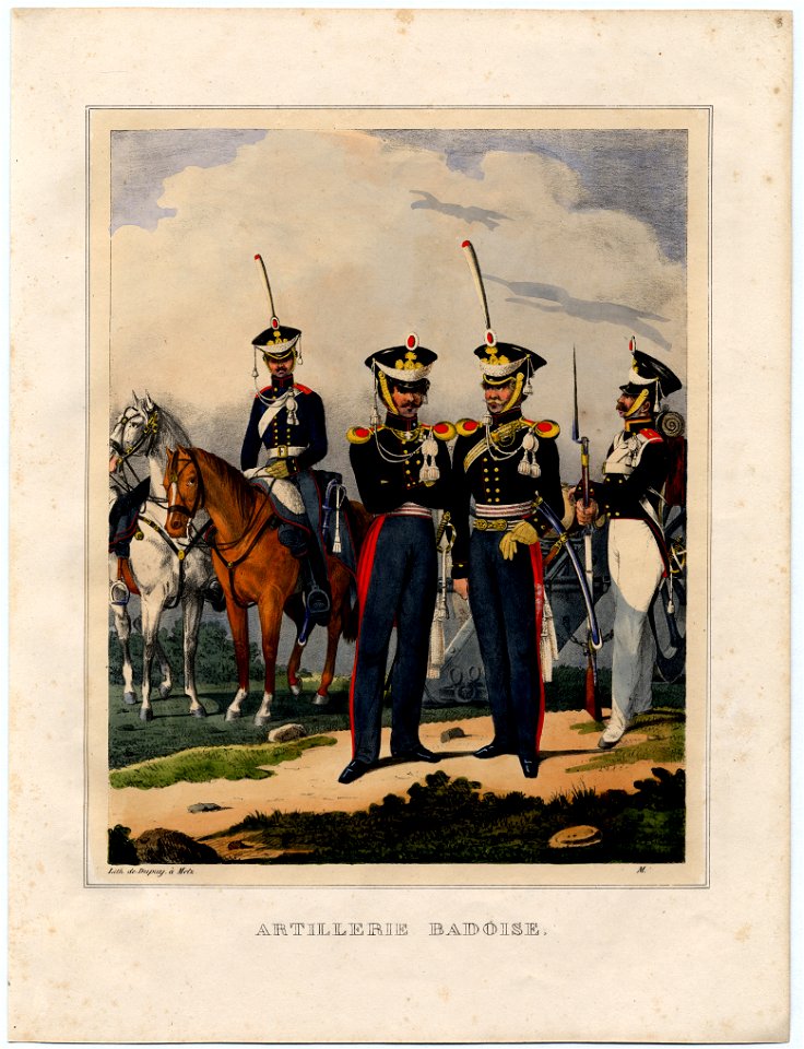 Artillerie badoise FIE IPO 022