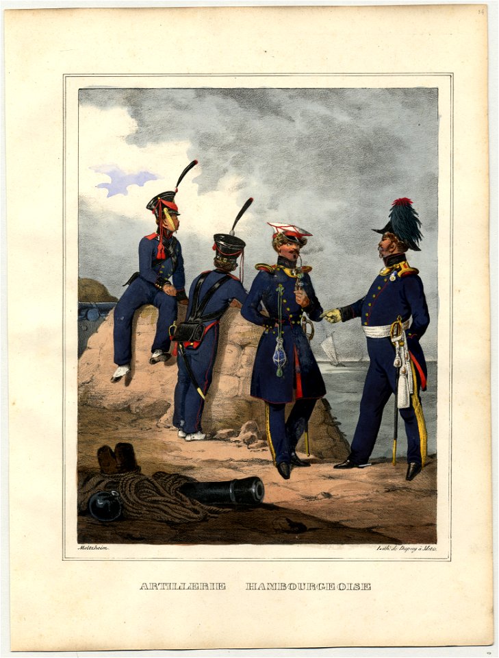 Artillerie hambourgeoise FIE IPO 022
