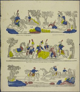 Artillerie volante de la garde royale-Catchpenny print-Borms 0673
