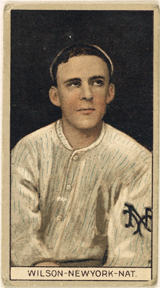 Arthur Wilson, New York Giants, baseball card portrait LCCN2008677991