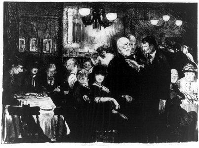 Artists' evening - Geo. Bellows. LCCN98503950