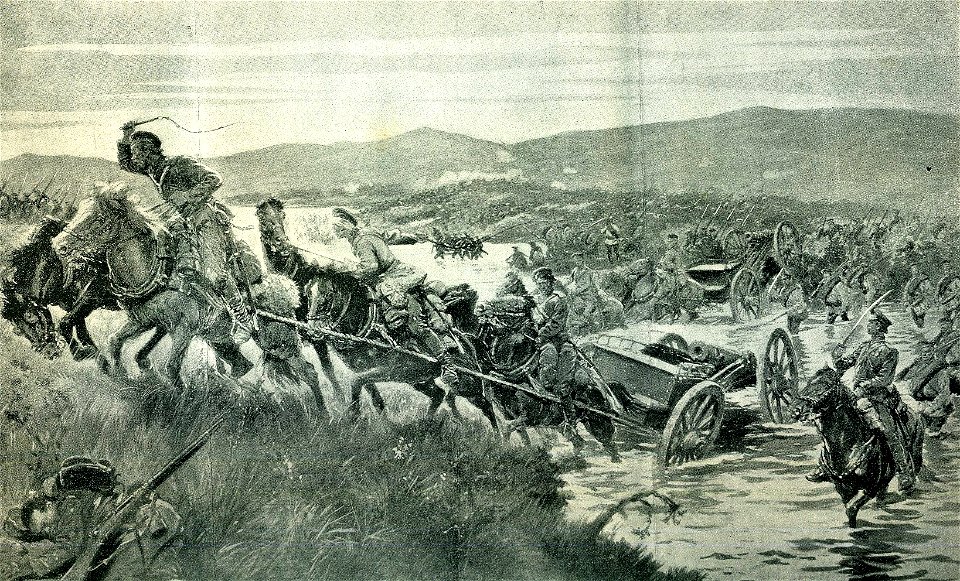 Artillery russe