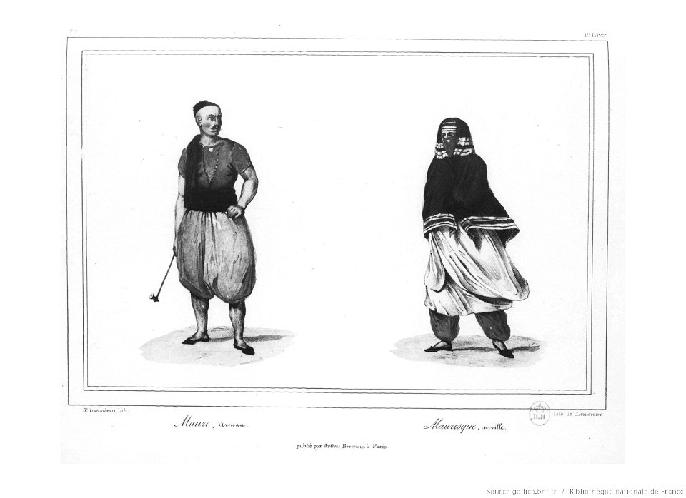 Artisan maure et mauresque