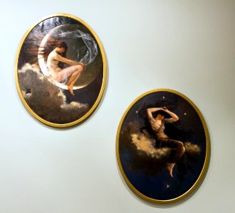 Artur Loureiro, The Spirit of the New Moon and the Spirit of the Southern Cross (1888)