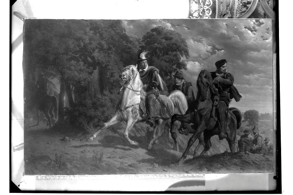 Artur Grottger - Henry de Valois Fleeing from Poland - 35754 MNW - National Museum in Warsaw