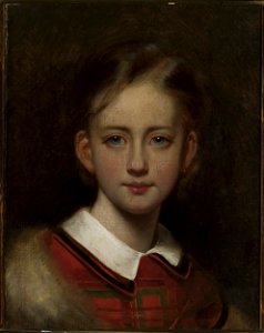 Artur Grottger - Portrait of a girl - MP 327 MNW - National Museum in Warsaw
