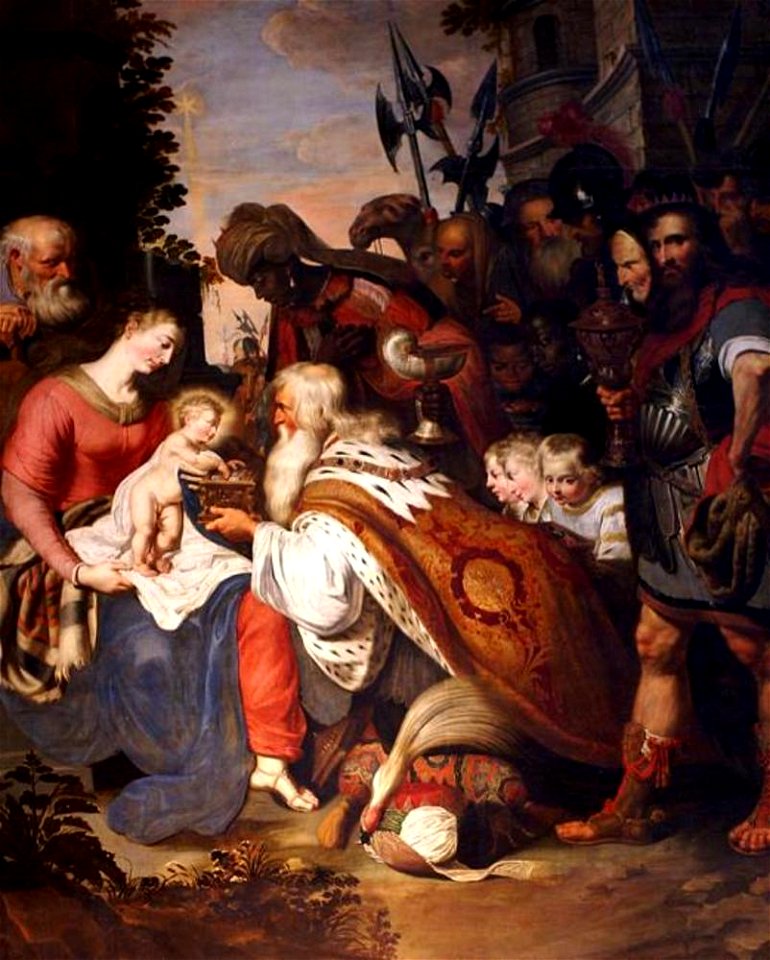 Artus Wolffort - Aanbidding der Koningen - 439 - Royal Museum of Fine Arts Antwerp