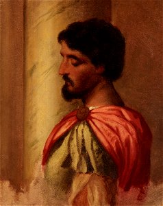 Artur Grottger - Roman Soldier. Copy of a fragment of the painting The Massacre of the Innocents by Bonifacio Veronese^ - MNK II-a-973 - National Museum Kraków. Free illustration for personal and commercial use.