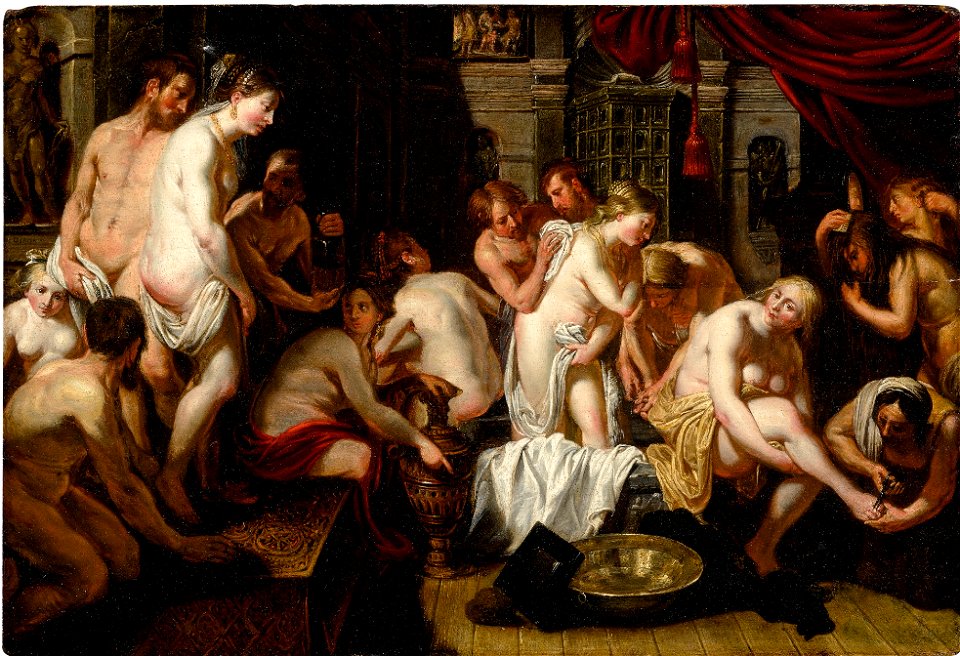 Artus Wolffort - Esther's Toilet in the Women's House of Ahasuerus