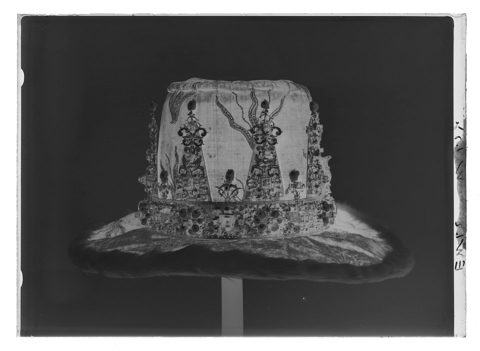 Arvfurstehatt - Livrustkammaren - 35294-negative