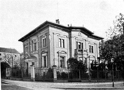 Arwed Rossbach und seine Bauten, Berlin 1904, Leipzig Villa Wendt