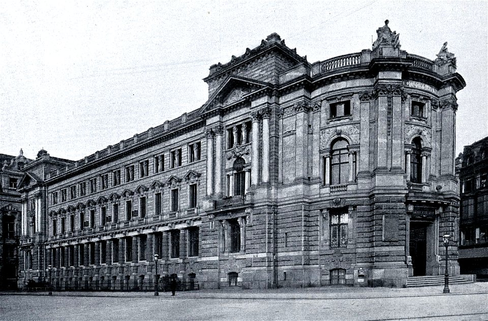 Arwed Rossbach und seine Bauten, Berlin 1904,Leipzig, Deutsche Bank, Erbaut von 1898 bis 1901