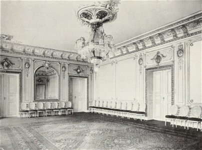 Arwed Rossbach und seine Bauten, Berlin 1904, Leipzig, Königliches Palais, Speisesaal