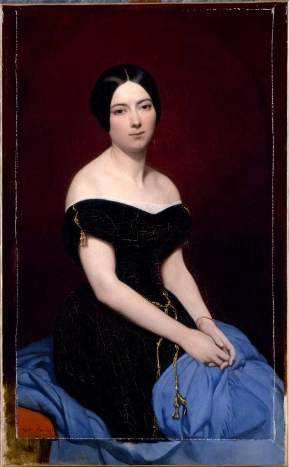 Ary Scheffer - Portrait de Madame Edouard Caillard - PPP579 - Musée des Beaux-Arts de la ville de Paris