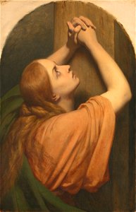 Ary Scheffer - Maria Magdalena aan de voet van het kruis - SA 215 - Amsterdam Museum