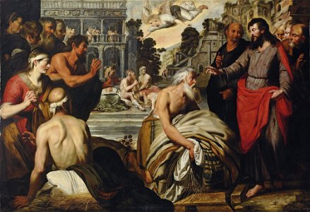 Artus Wolffort - Christ at the Pool of Bethesda
