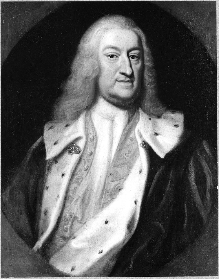 Arvid Bernhard Horn af Ekebyholm (1664-1742), greve, generallöjtnant, riksråd, president - Nationalmuseum - 39711