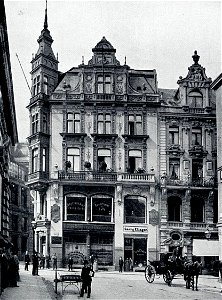 Arwed Rossbach und seine Bauten, Berlin 1904, Leipzig, Geschäftshaus Klinger