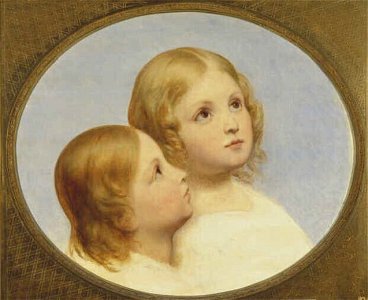 Ary Scheffer - Twee kinderkopjes - 1778 (OK) - Museum Boijmans Van Beuningen
