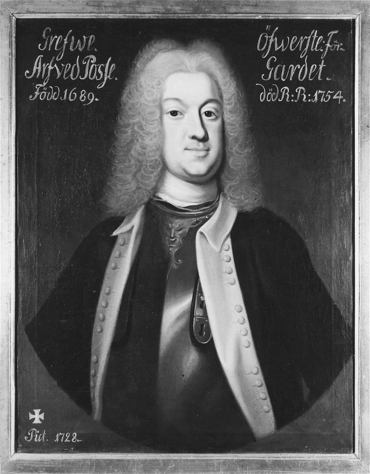 Arvid Knutsson Posse, 1689-1754 (Georg Engelhard Schröder) - Nationalmuseum - 15009