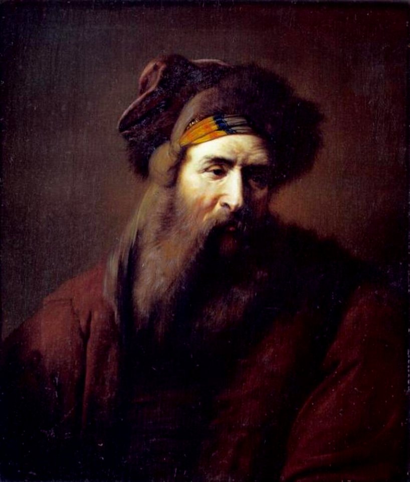 Ary de Vois - Kop van een man met baard - 674 - Städel Museum