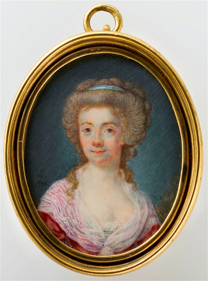 Arvid Lundbäck - Portrait of a lady - S 132 - Finnish National Gallery
