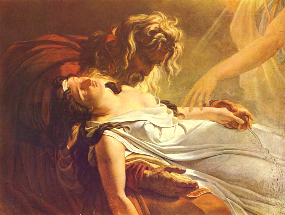 Ary Scheffer - Death of Malvina