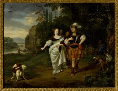 Ary de Vois - Dido and Aeneas hunting - 181360 MNW - National Museum in Warsaw