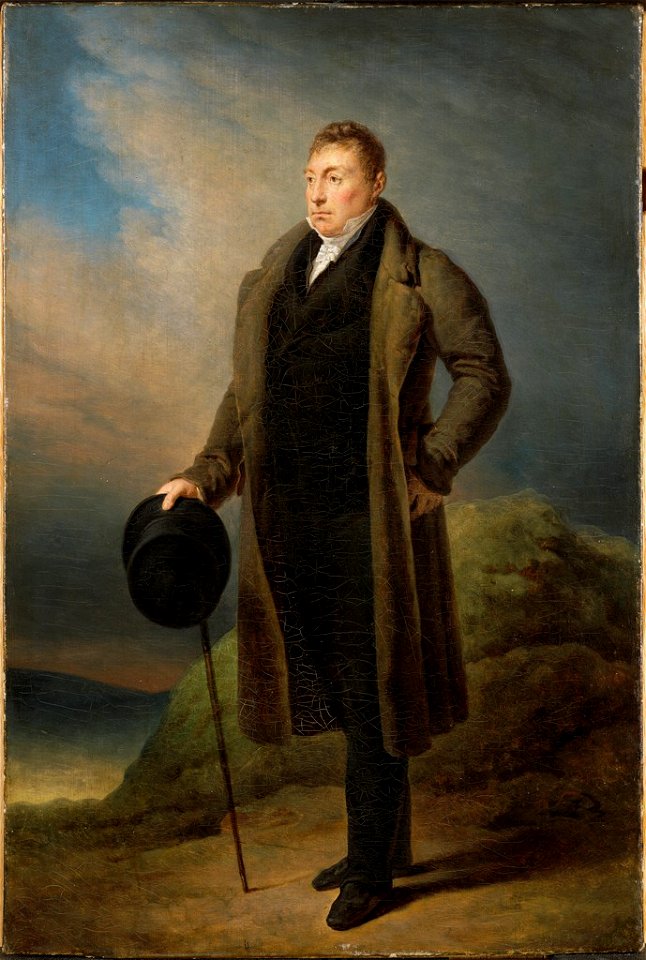 Ary Scheffer - Marie-Joseph-Paul-Yves-Roch-Gilbert du Motier, Marquis de Lafayette (1757-1834) - 1943.278 - Fogg Museum
