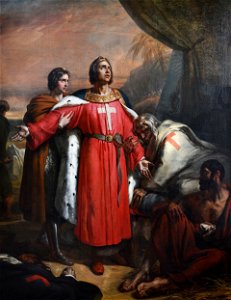 Ary Scheffer - Saint Louis visitant les pestiférés (1822)