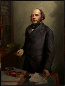 Arvid Frederick Nyholm - John Ericsson - NPG.66.54 - National Portrait Gallery