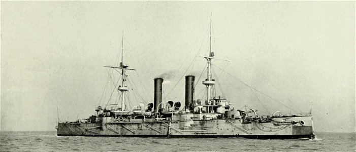 Japanese cruiser Asama in 1901