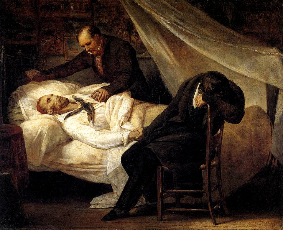 Ary Scheffer - The Death of Géricault - WGA20979
