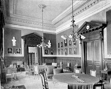 Arwed Rossbach und seine Bauten, Berlin 1904, Leipzig Universität, Professorenzimmer, Erbaut von 1891 bis 1897