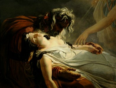 Ary Scheffer - La Mort de Malvina