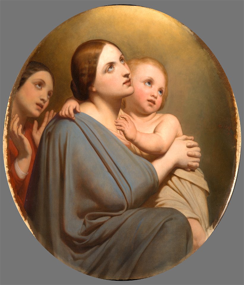 Ary Scheffer - Zalig zijn de reinen van harte - SA 147 - Amsterdam Museum