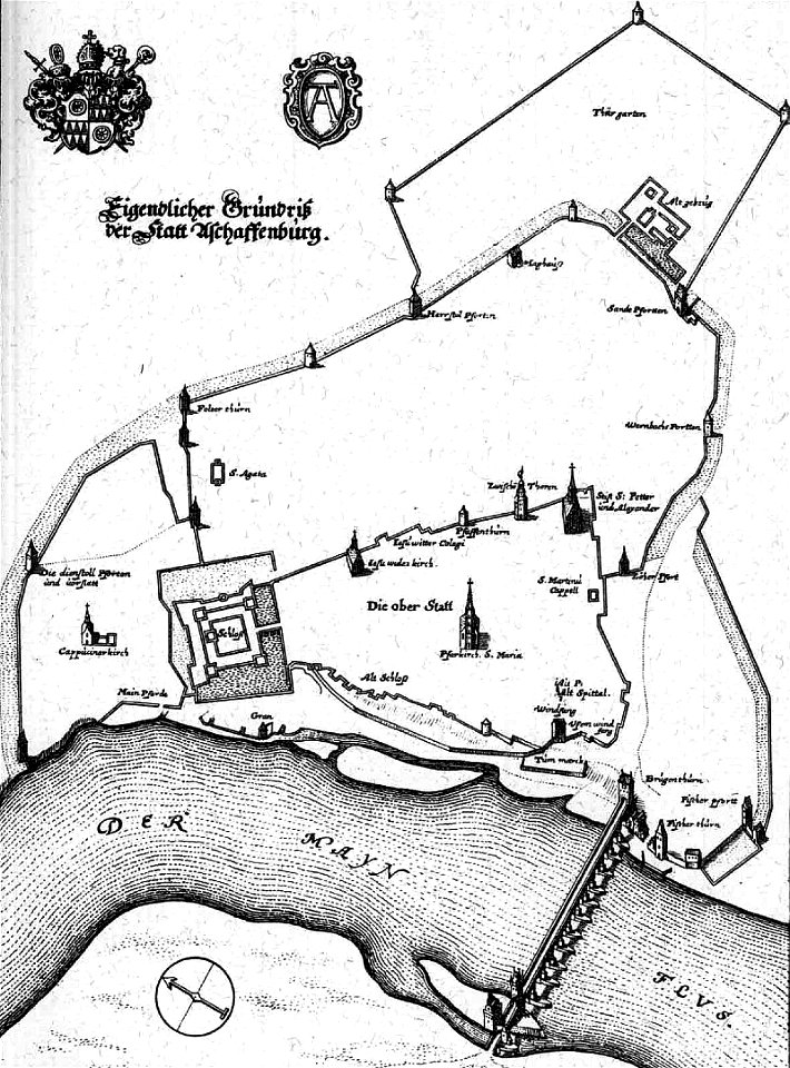 Aschaffenburg De Merian Hassiae