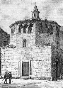 Ascoli Piceno – Battistero di San Giovanni (xilografia)