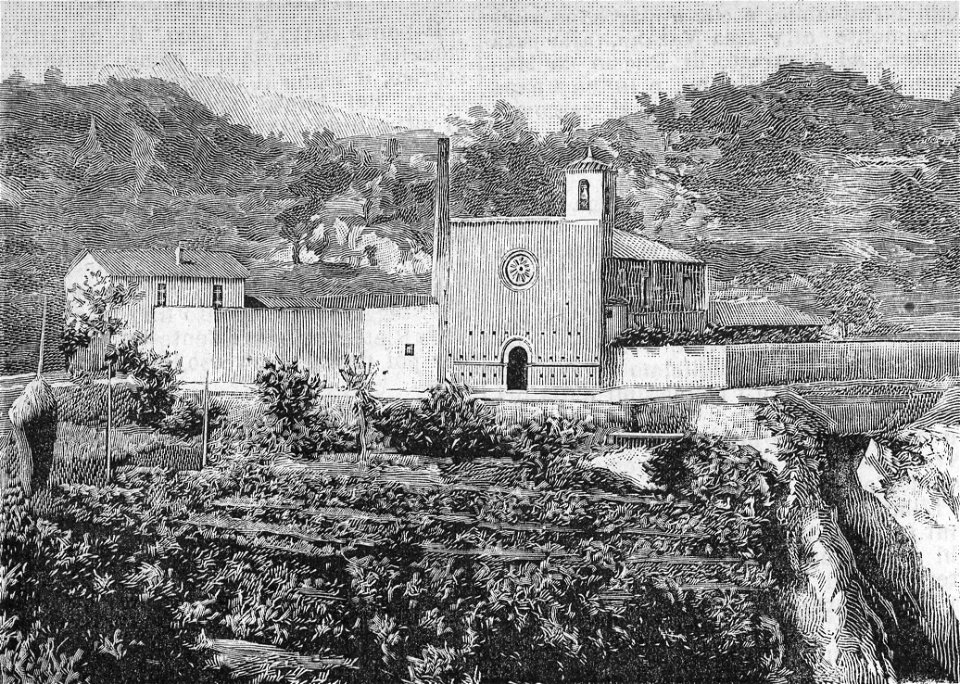 Ascoli Piceno – Chiesa di San Pietro in Castello (xilografia)