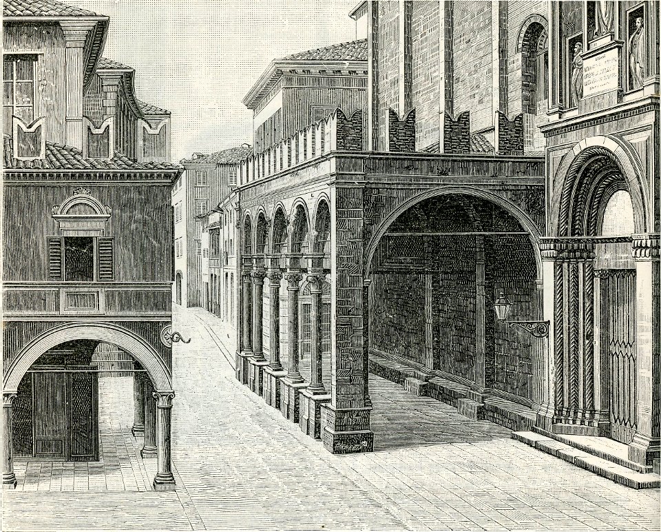 Ascoli Piceno Portico di San Francesco