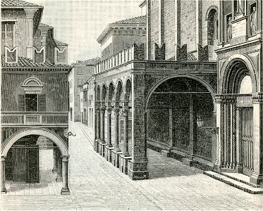 Ascoli Piceno Portico di San Francesco