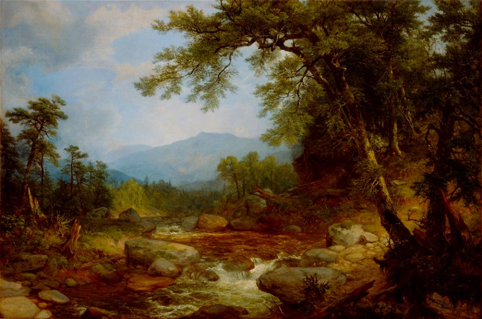 Asher Brown Durand - Monument Mountain, Berkshires - 39.6 - Detroit Institute of Arts