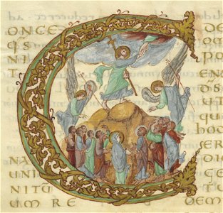 Ascension, sacramentaire de Drogon