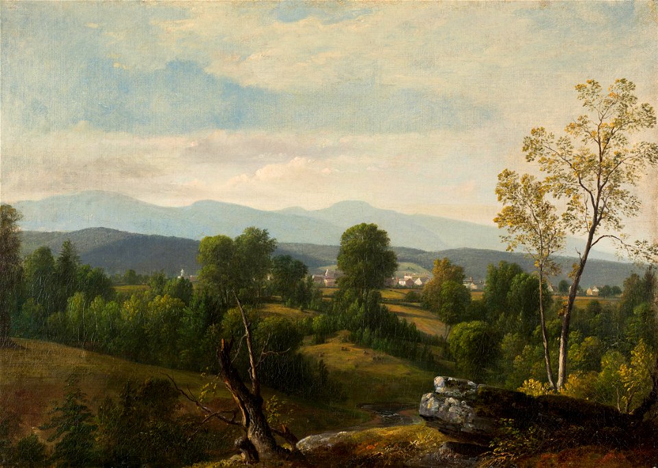 Asher Brown Durand - A View of the Valley - Google Art Project - Free ...