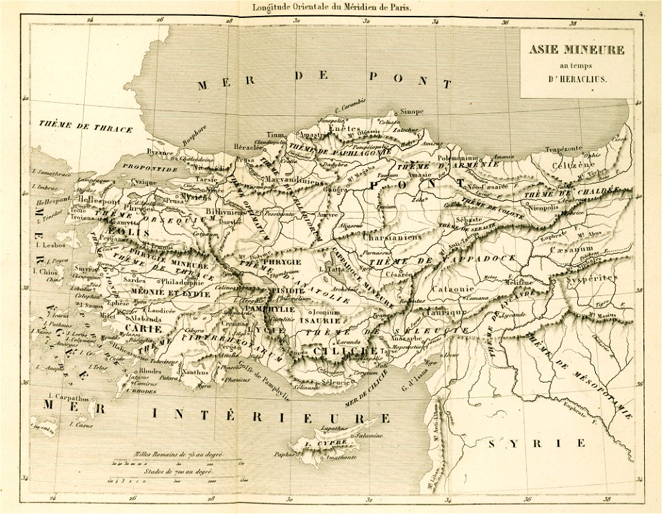Asie Mineure sous la domination romaine, d'Auguste à Dioclétien - Texier Charles Félix Marie - 1882
