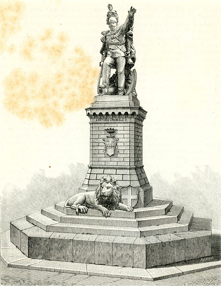Ascoli Piceno Monumento a Vittorio Emanuele II